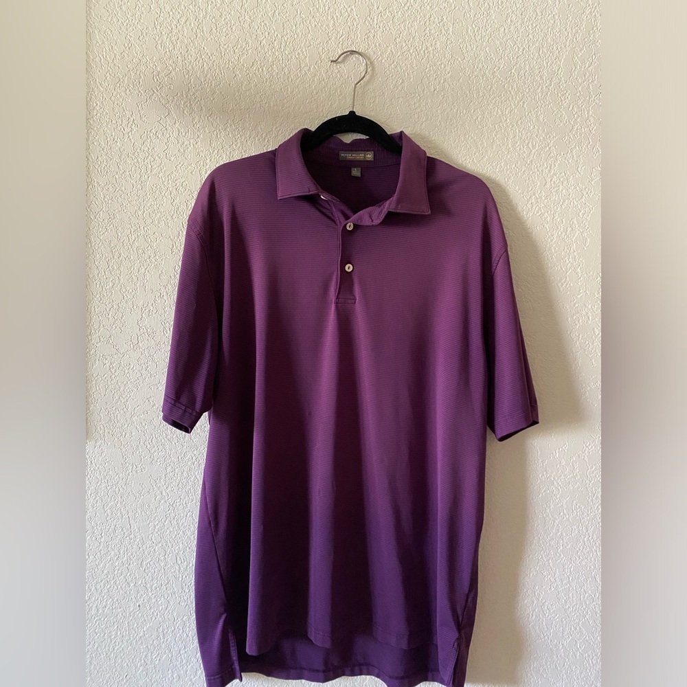 Peter Millar Summer Comfort Polo Purple Ombré